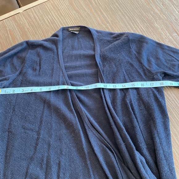 Club Monaco ladies navy blue wrap in size extra small. - Picture 7 of 8